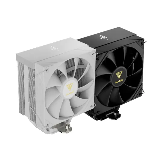 TẢN NHIỆT KHÍ GAMDIAS BOREAS M2-51D WHITE – DIGITAL MONITOR | 5 HEATPIPE | FAN 120MM